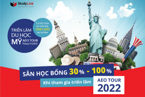 KHỞI ĐỘNG AEO TOUR 2022 - TỰ TIN NẮM BẮT THỜI CƠ VÀNG DU HỌC MỸ